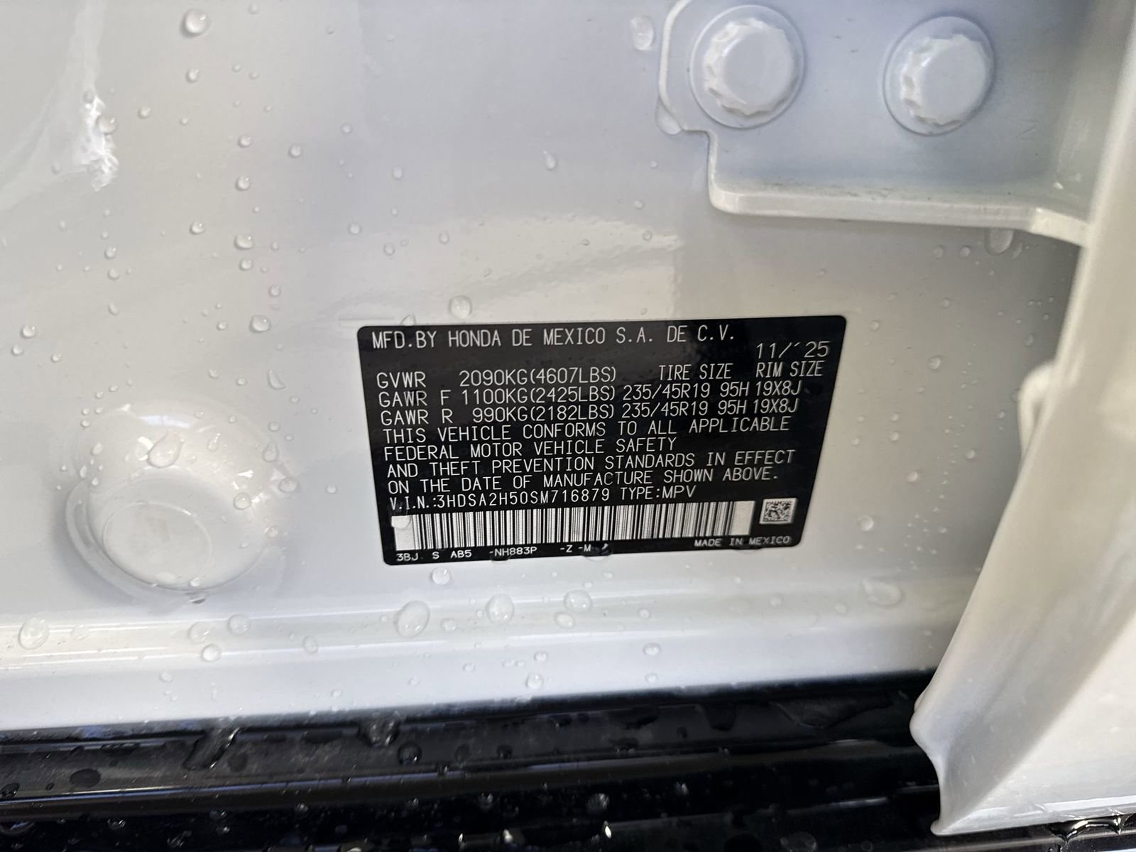 New 2025 Acura ADX A-Spec image 36