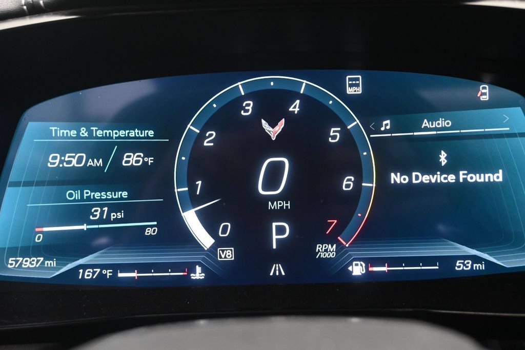 Used 2023 Chevrolet Corvette Stingray Preferred Conv w/ Chrome Exterior Badge Package RWD image 13