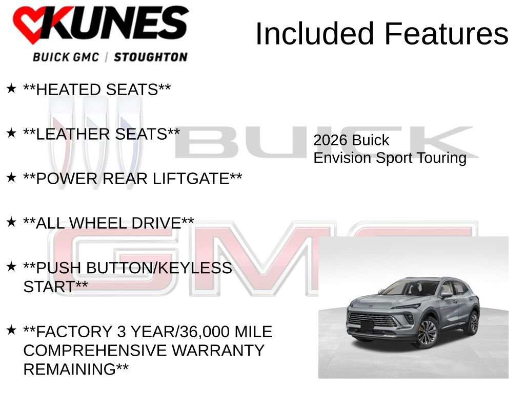 New 2026 Buick Envision Sport Touring image 3