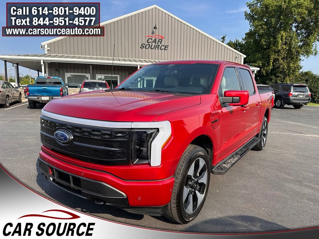 Used 2022 Ford F150 Lightning Platinum AWD/4WD image 1