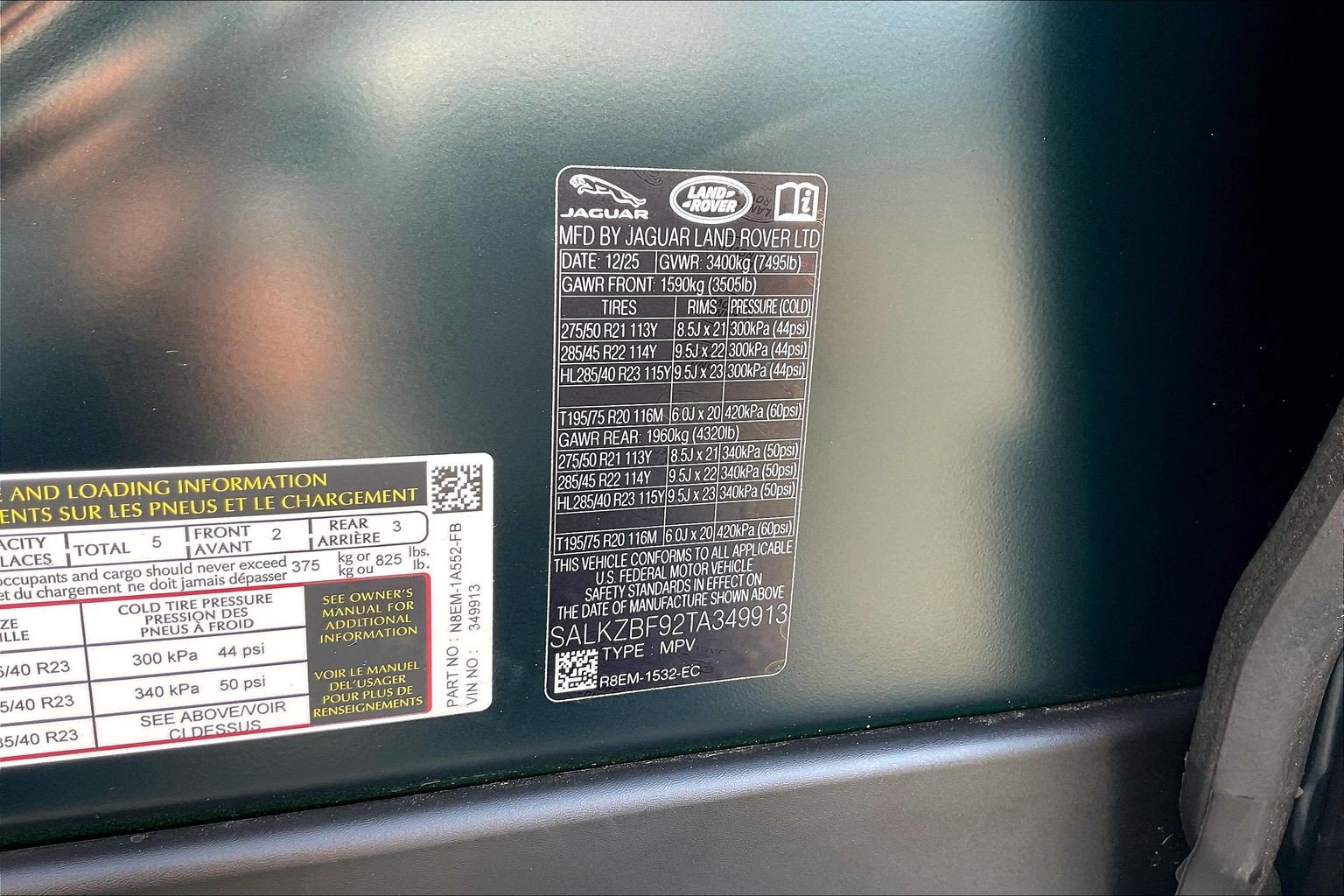 New 2026 Land Rover Range Rover SV AWD/4WD image 13