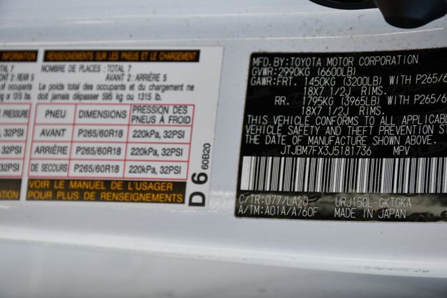 Used 2018 Lexus GX 460 Premium w/ Premium Package AWD/4WD image 26