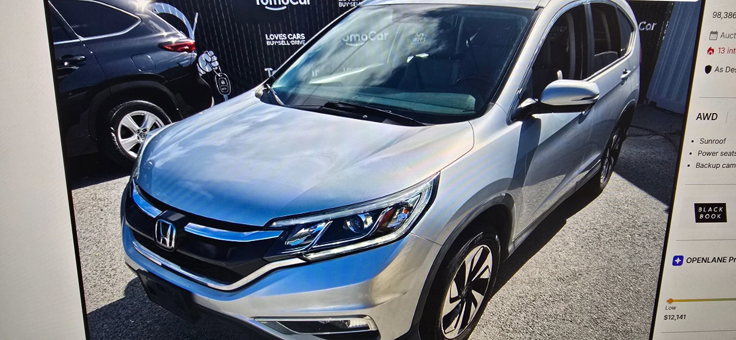 Used 2015 Honda CR-V Touring image 2