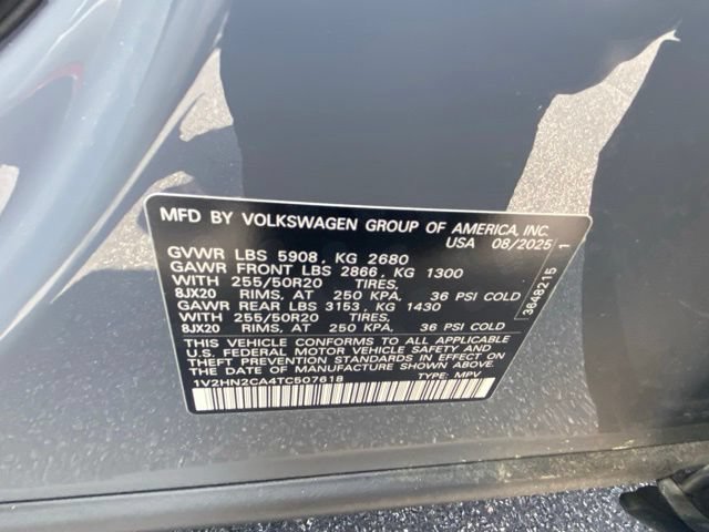 Used 2026 Volkswagen Atlas SE AWD/4WD image 5