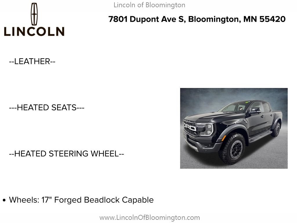 Used 2025 Ford Ranger Raptor AWD/4WD image 5