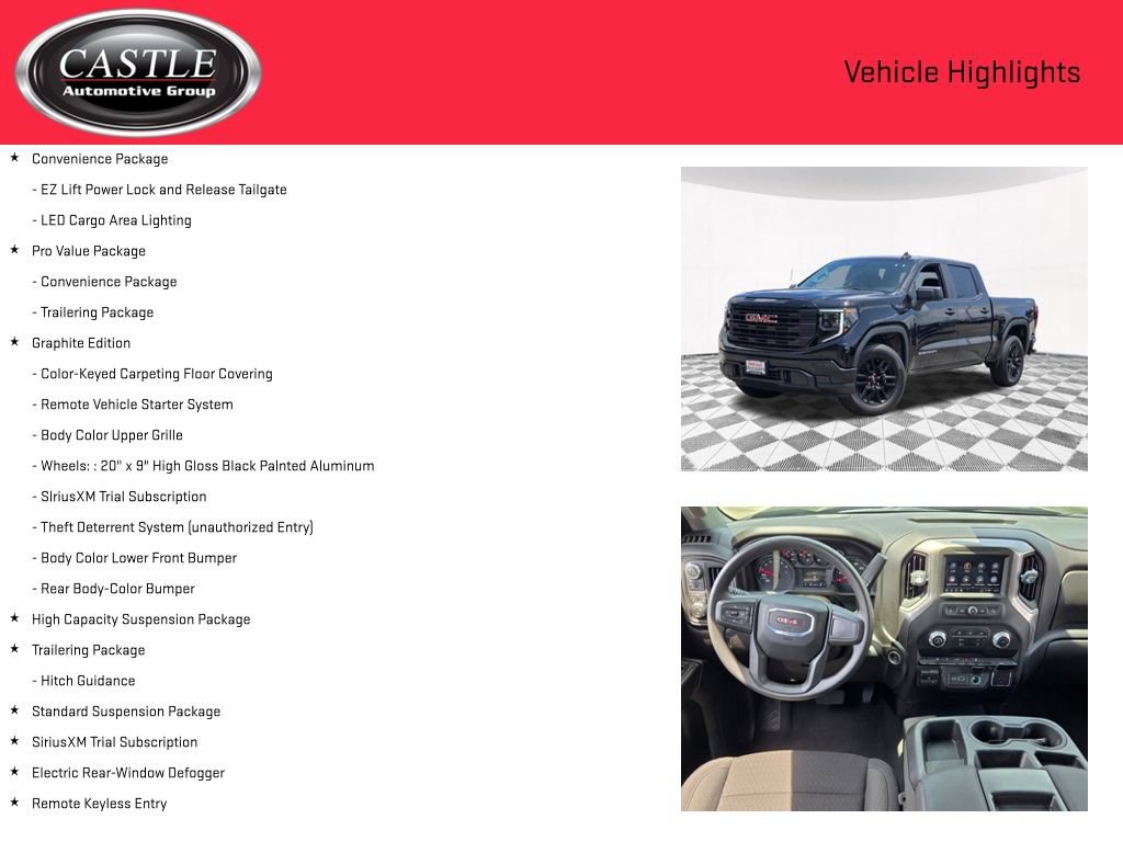 New 2026 GMC Sierra 1500 Pro w/ Graphite Edition AWD/4WD image 7