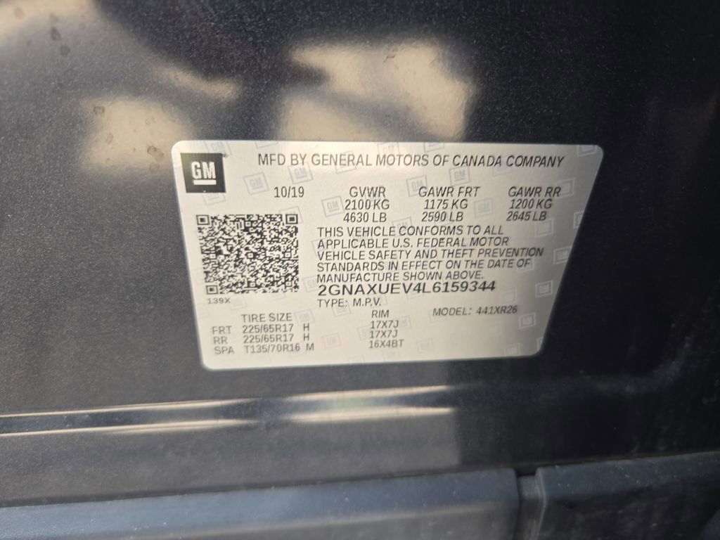 Used 2020 Chevrolet Equinox LT AWD/4WD image 35