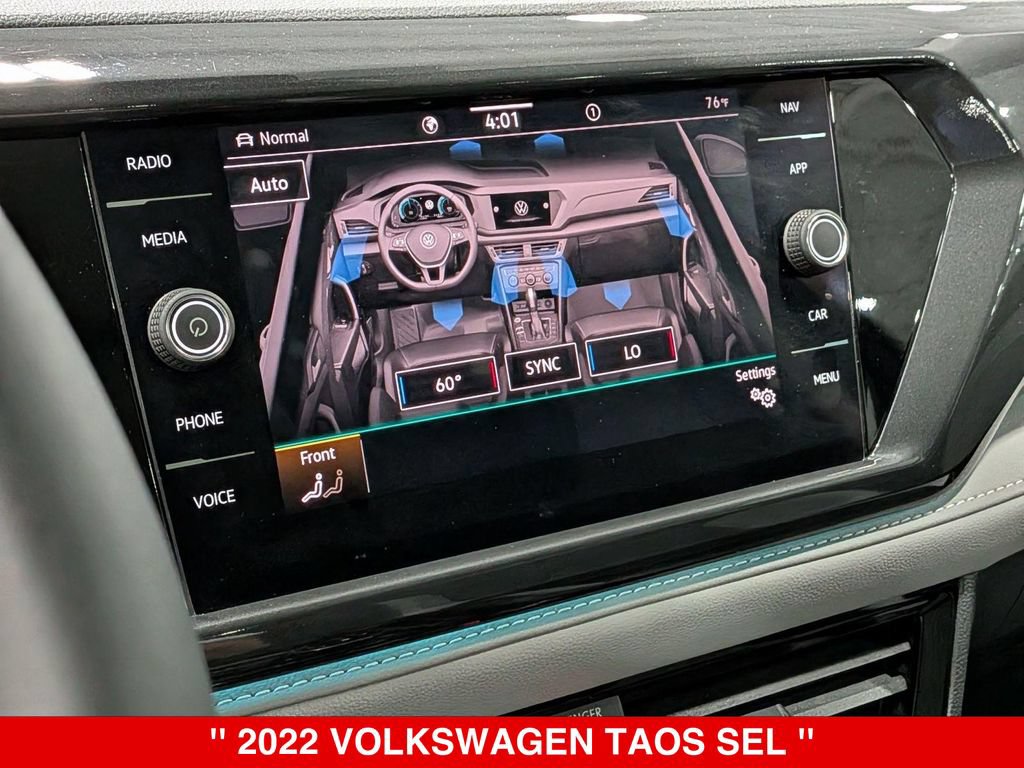 Used 2022 Volkswagen Taos SEL w/ Panoramic Sunroof Package AWD/4WD image 26