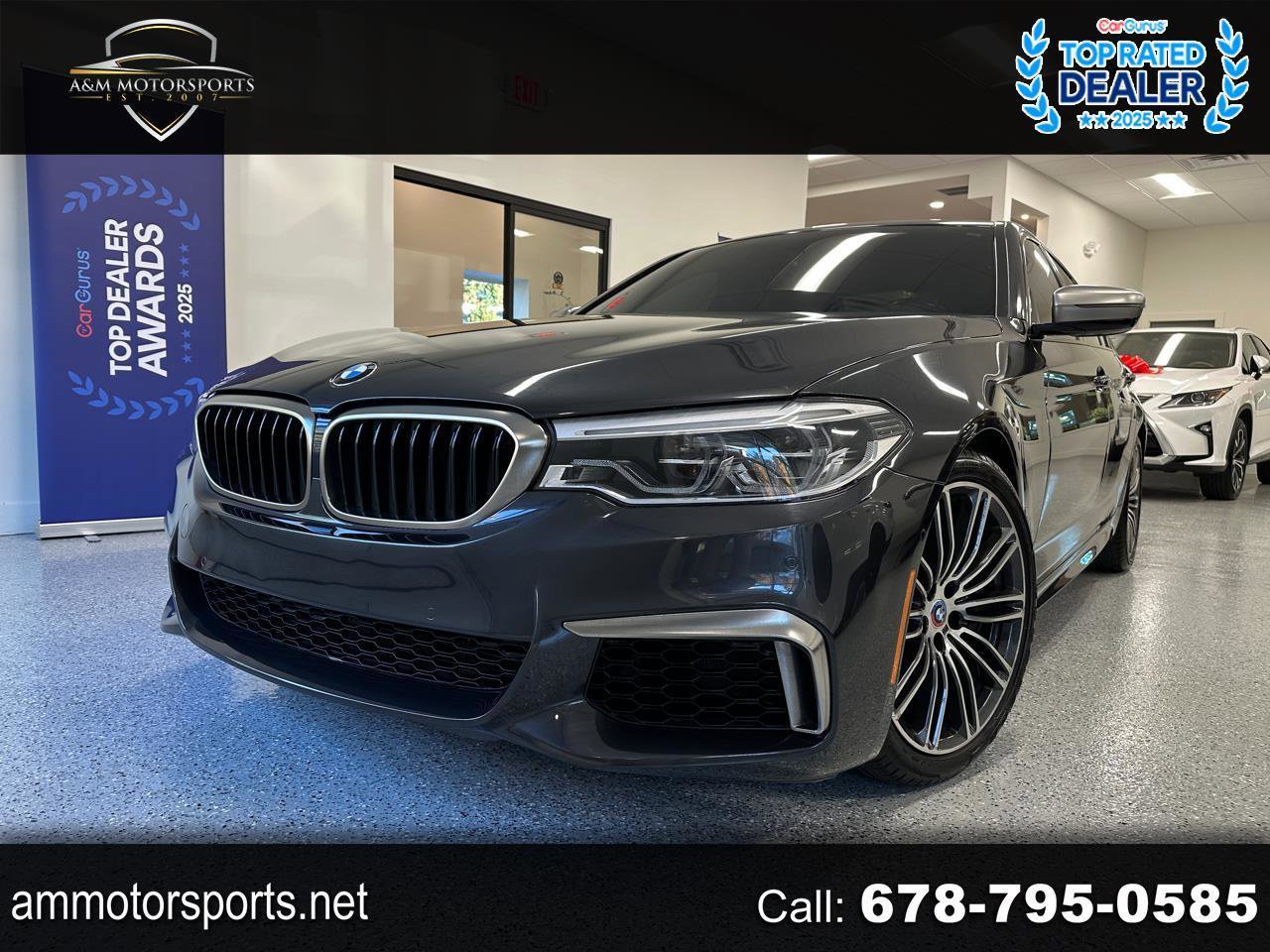 Used 2018 BMW M550i xDrive AWD/4WD image 1