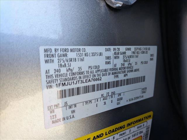 Used 2020 Ford Expedition XLT w/ Equipment Group 202A AWD/4WD image 26