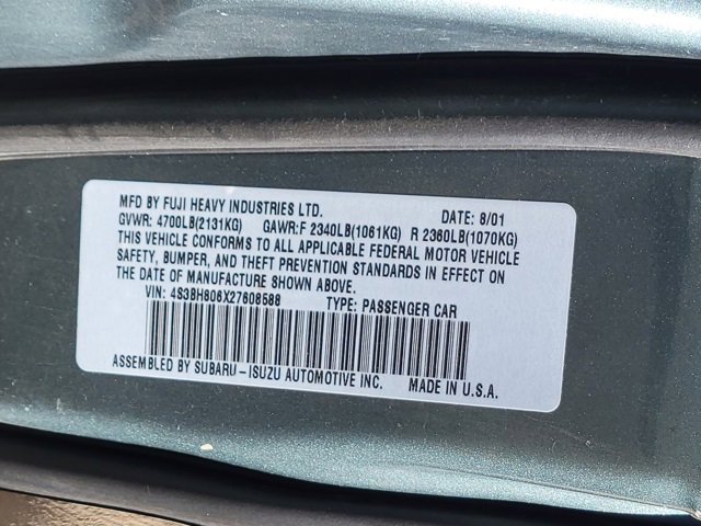 Used 2002 Subaru Outback H6 L.L. Bean Edition image 22