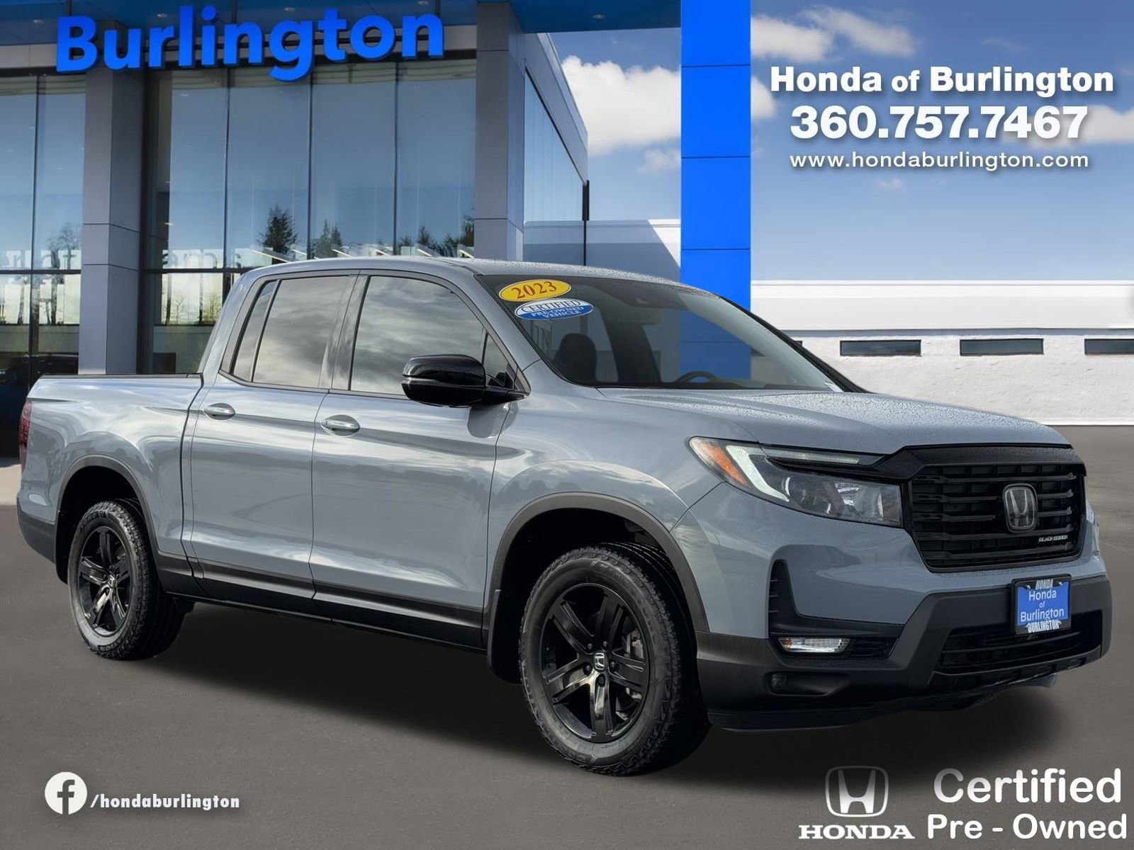 Certified 2023 Honda Ridgeline Black Edition image 10