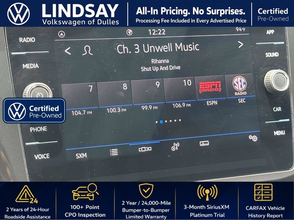 Used 2024 Volkswagen Tiguan SE R-Line FWD image 17