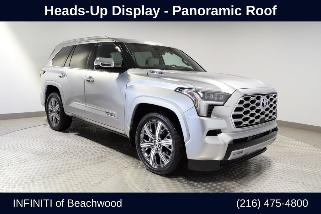Used 2023 Toyota Sequoia Capstone AWD/4WD image 1