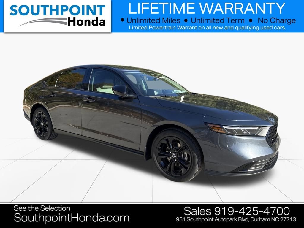 New 2025 Honda Accord SE