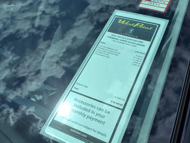 New 2026 Lincoln Aviator AWD image 16