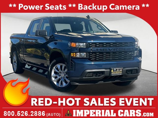 Used 2022 Chevrolet Silverado 1500 Custom w/ LPO, Dark Essentials Package