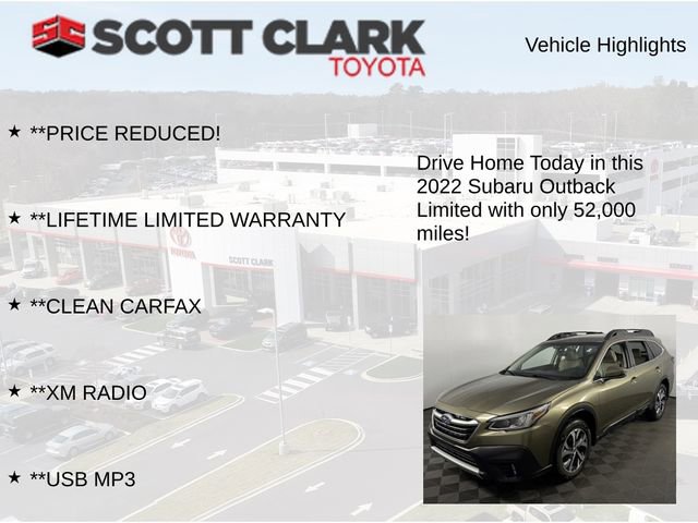 Used 2022 Subaru Outback Limited w/ Popular Package #2 image 12