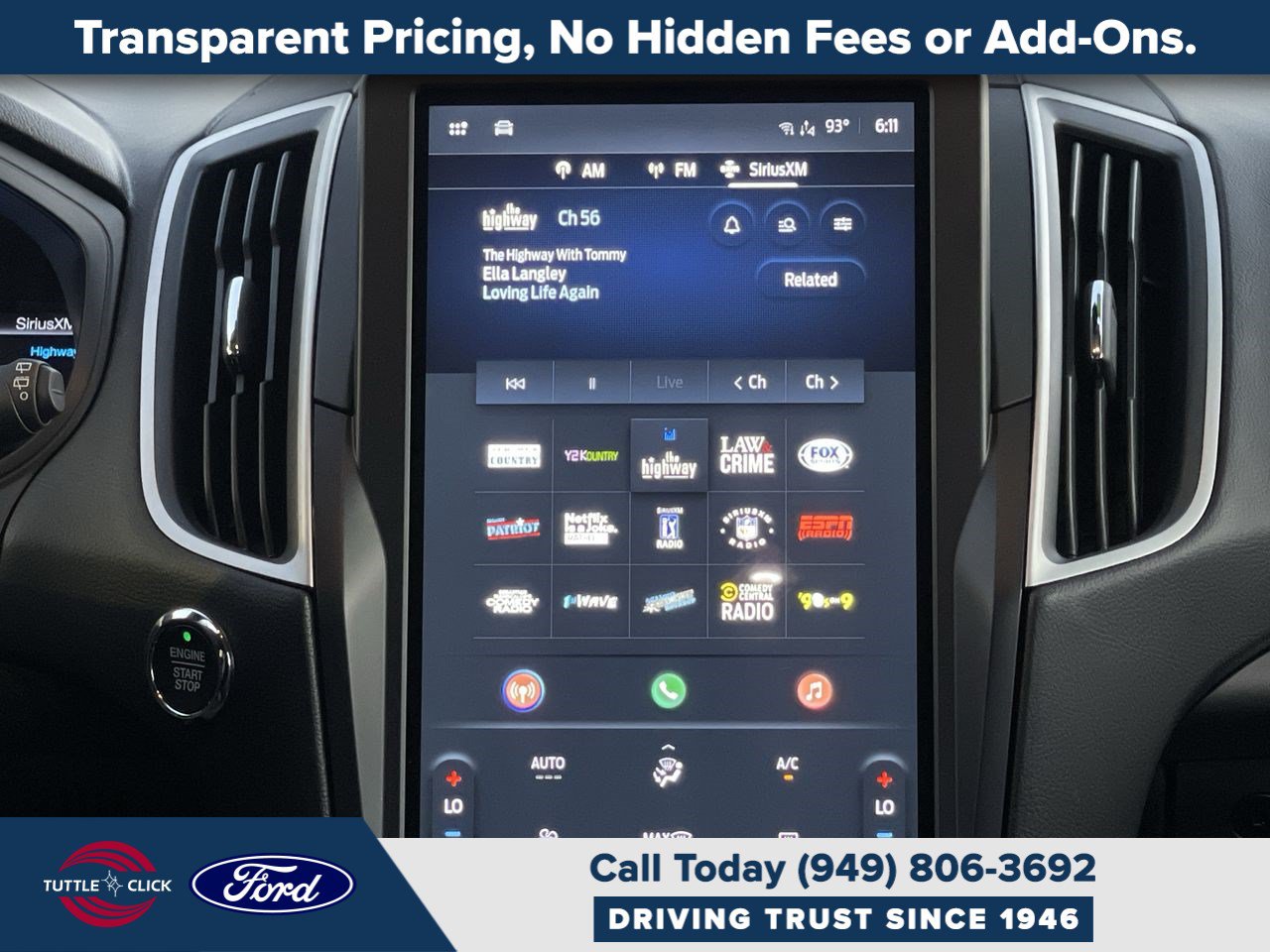 Certified 2023 Ford Edge SE w/ Black Appearance Package AWD/4WD image 23