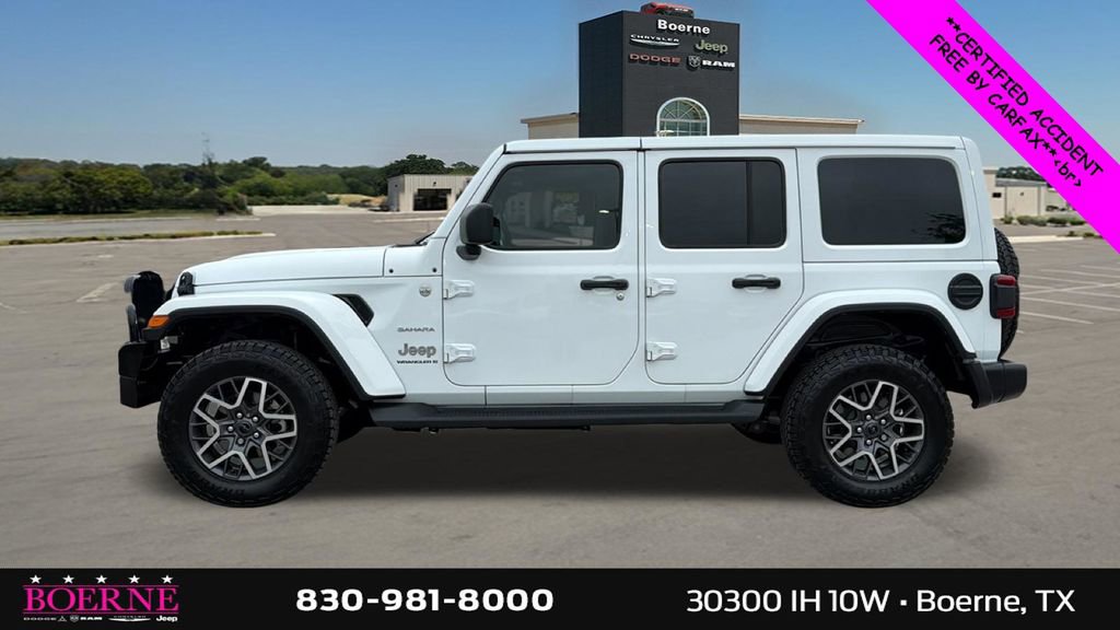 Used 2024 Jeep Wrangler Unlimited Sahara w/ Safety Group AWD/4WD image 6