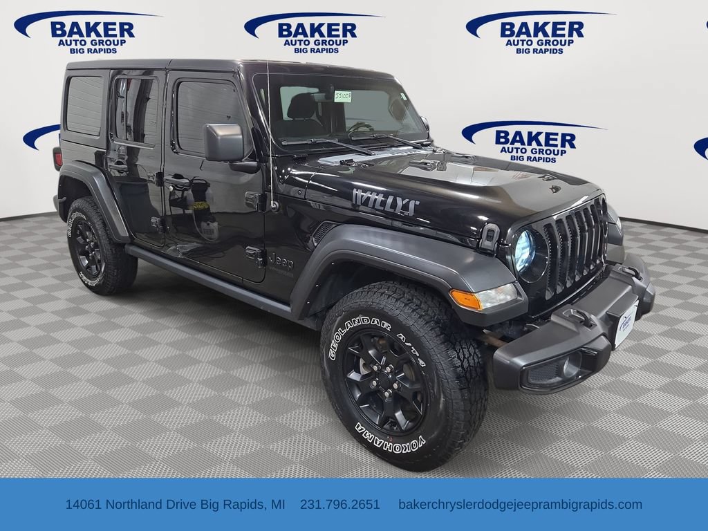 Used 2022 Jeep Wrangler Unlimited Sport AWD/4WD image 1