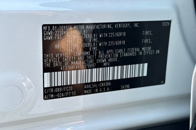 Used 2025 Toyota RAV4 SE w/ Convenience Package AWD/4WD image 35