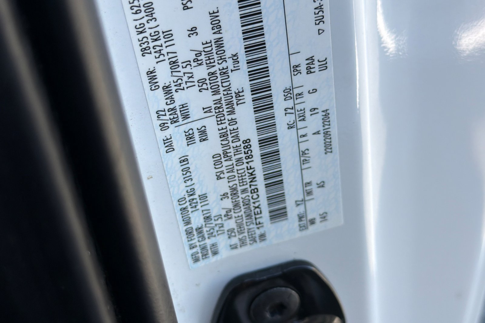 Used 2022 Ford F150 XL w/ Equipment Group 101A High RWD image 42