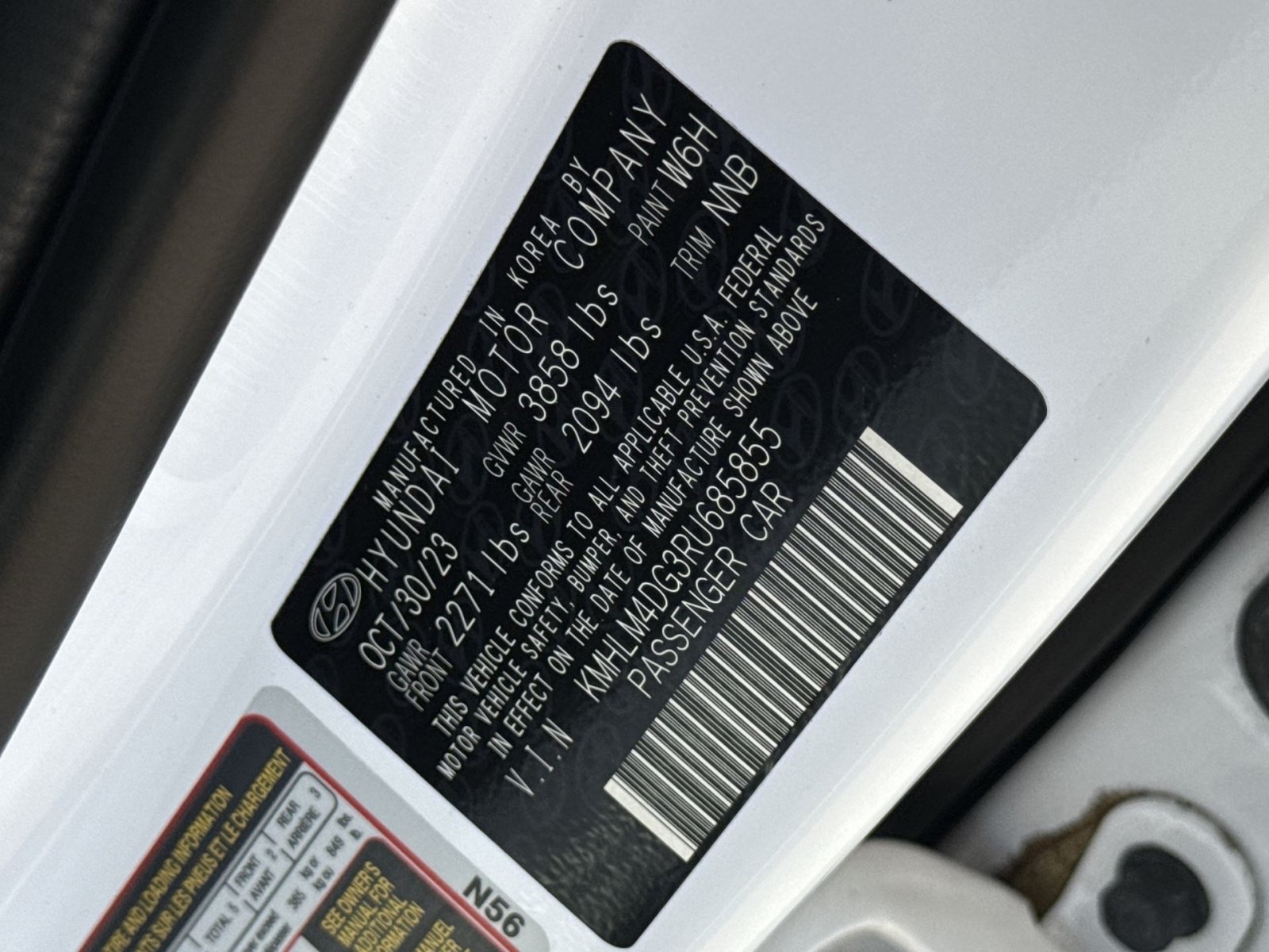 Certified 2024 Hyundai Elantra SEL FWD image 28