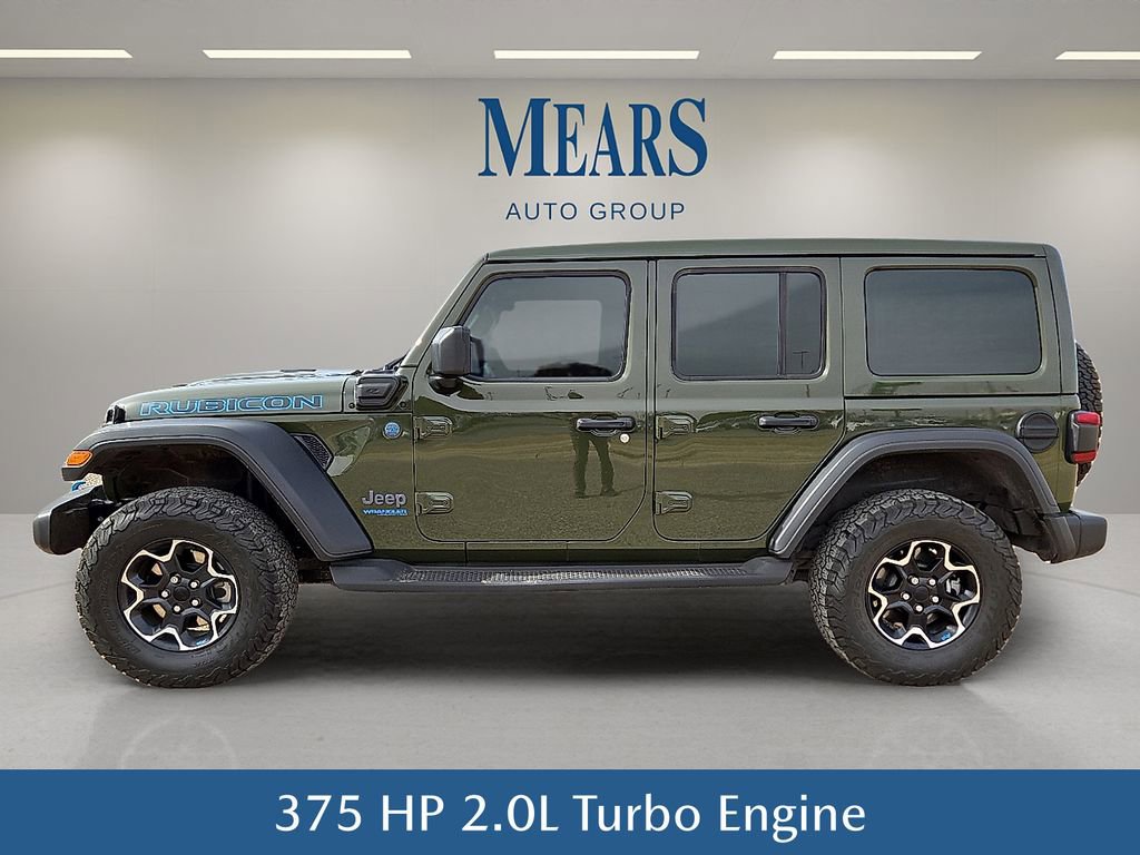 Used 2022 Jeep Wrangler Unlimited Rubicon 4xe image 3