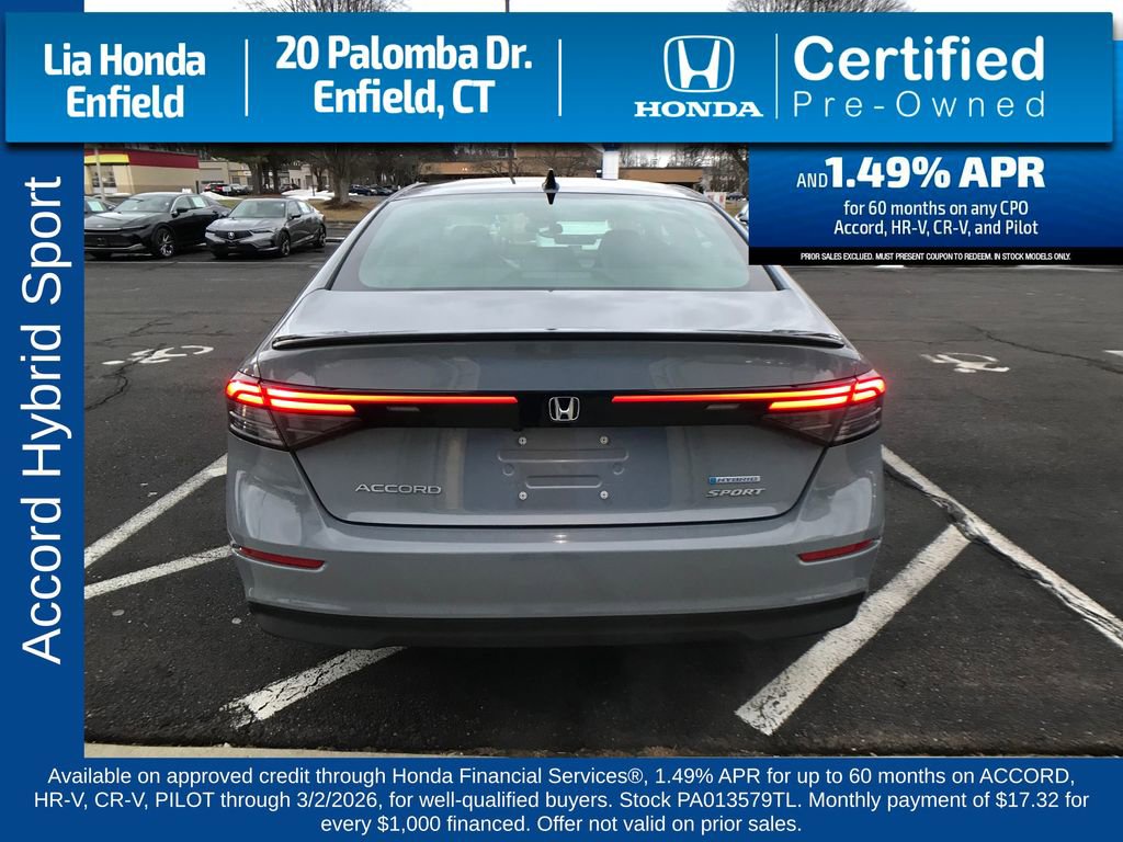 Certified 2023 Honda Accord Sport image 11