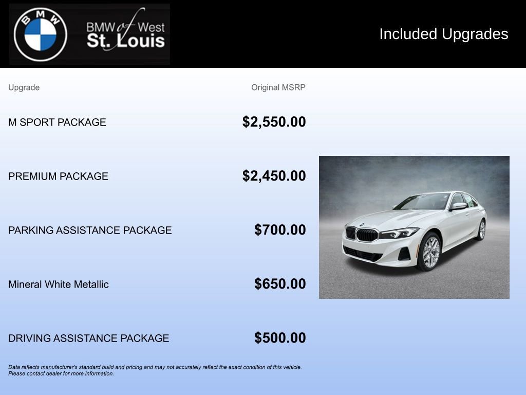 Used 2025 BMW 330i xDrive Sedan w/ M Sport Package image 20