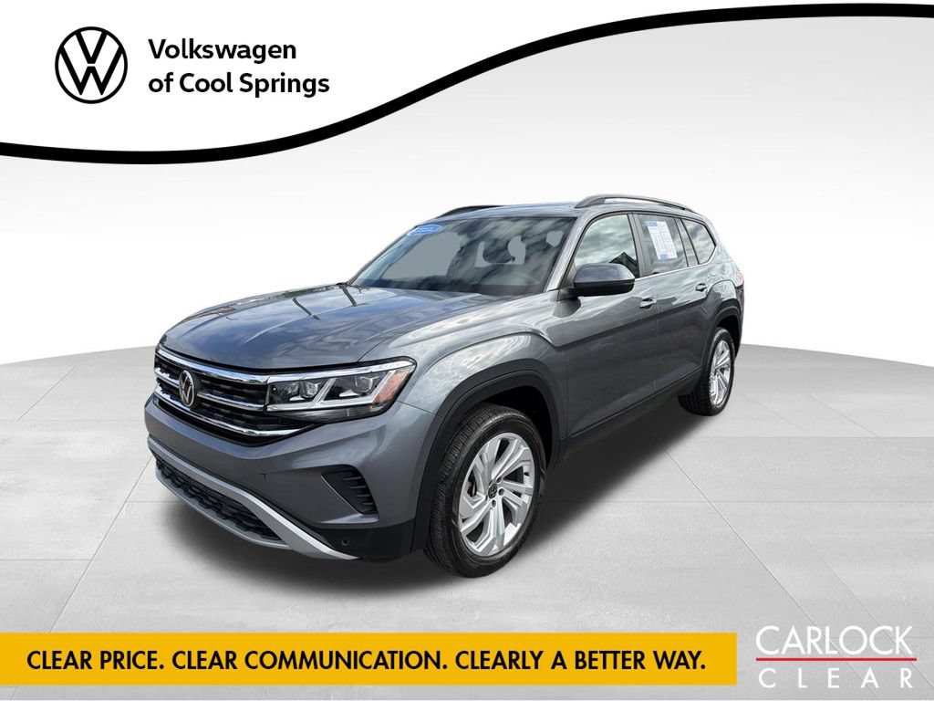 Used 2023 Volkswagen Atlas SE w/ Panoramic Sunroof Package