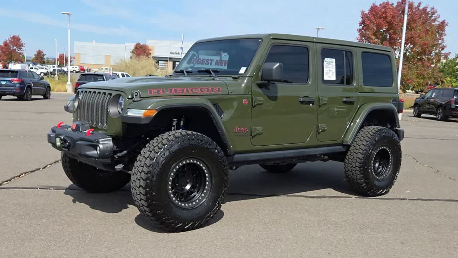 Used 2021 Jeep Wrangler Unlimited Rubicon AWD/4WD image 4