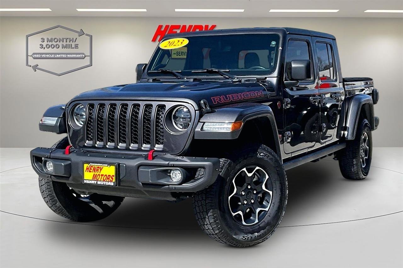 Used 2023 Jeep Gladiator Rubicon w/ LED Lighting Group image 3
