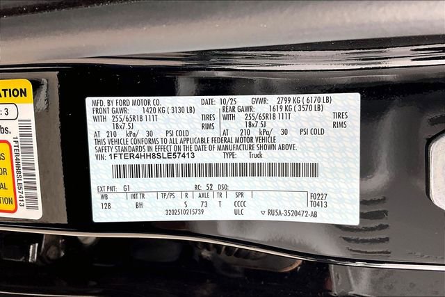 New 2025 Ford Ranger XLT AWD/4WD image 13