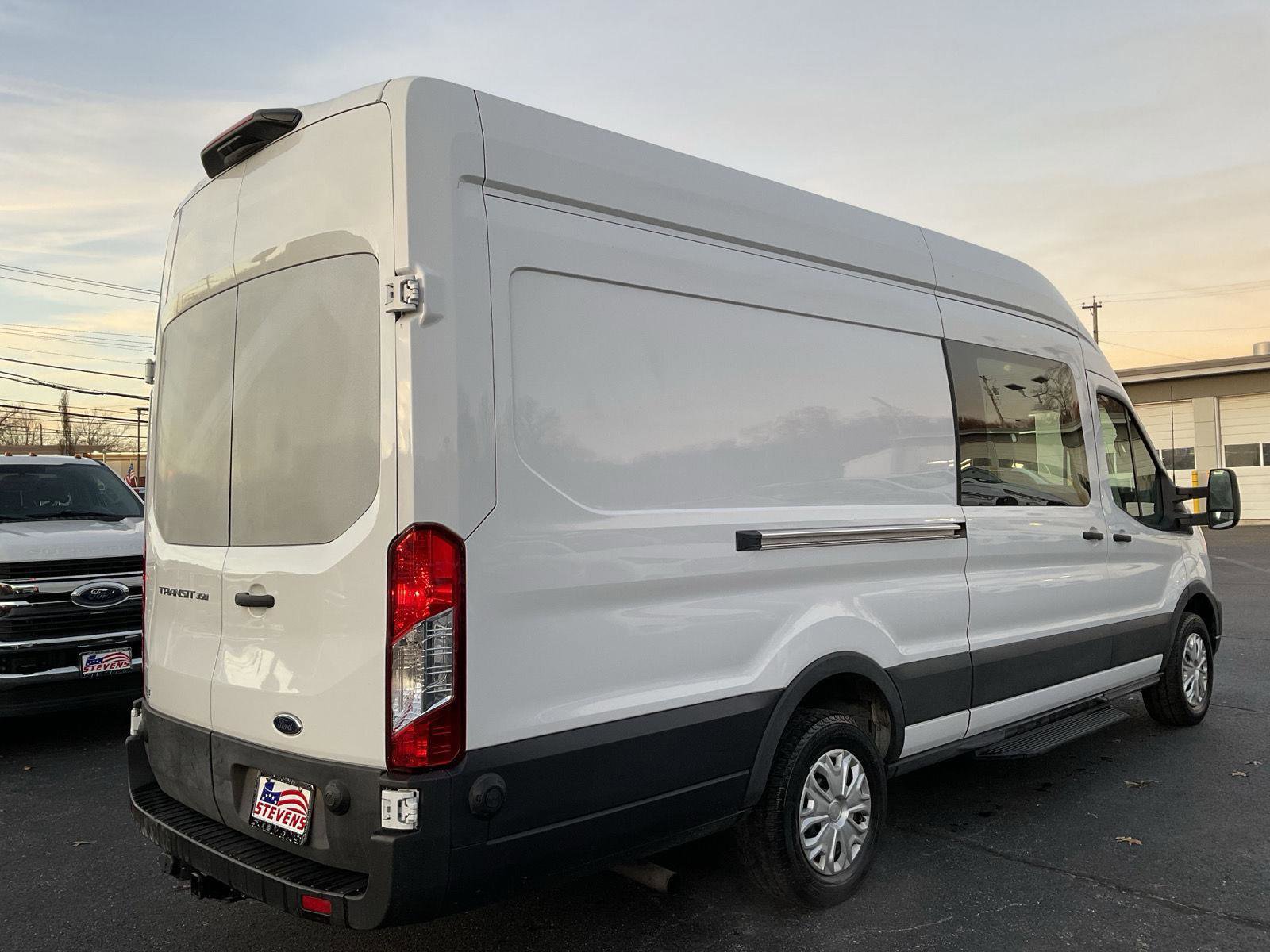 Used 2023 Ford Transit 350 148 High Roof Extended w/ Load Area Protection Package image 5