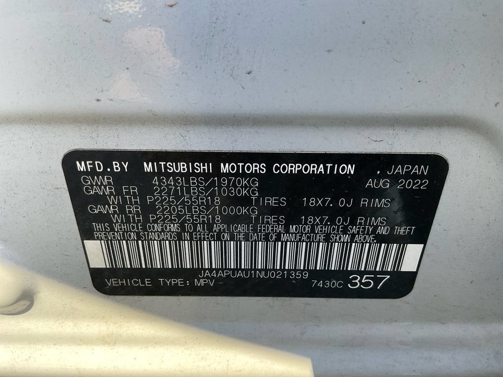 Used 2022 Mitsubishi Outlander Sport ES FWD image 31