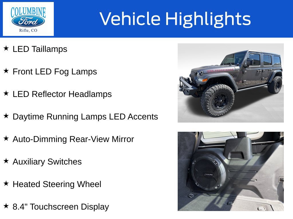Used 2018 Jeep Wrangler Unlimited Rubicon AWD/4WD image 24