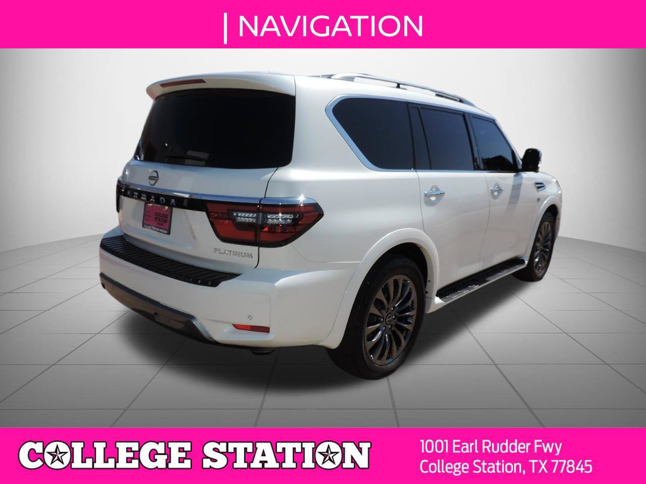 Used 2022 Nissan Armada Platinum w/ Captain's Chairs Package RWD image 4