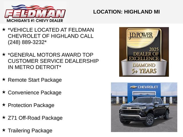 New 2026 Chevrolet Silverado 1500 LT w/ Z71 Off-Road Package AWD/4WD image 3