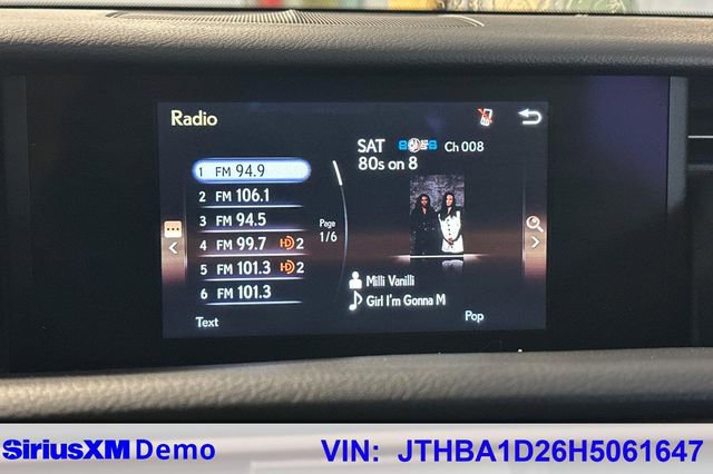 Used 2017 Lexus IS 200t F Sport w/ F Sport Package image 37