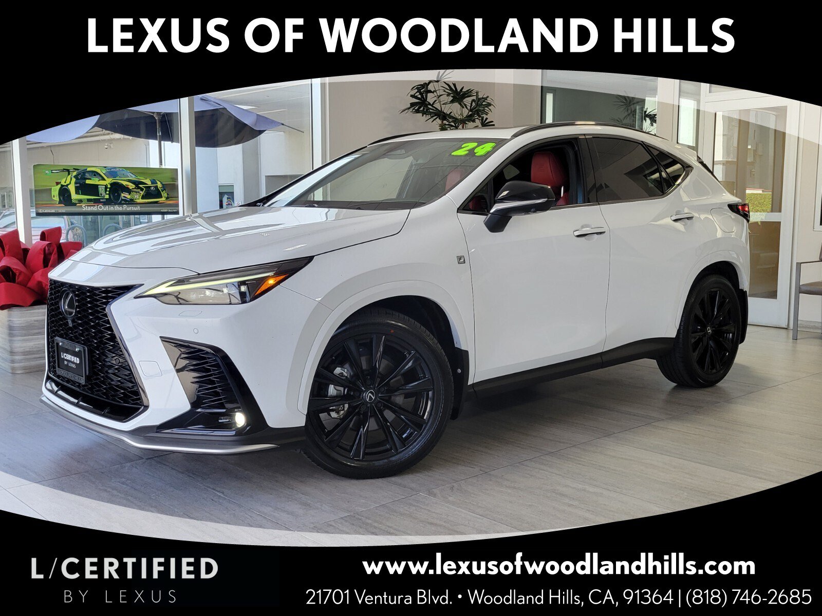 Certified 2024 Lexus NX 450h+ F Sport w/ Vision Package