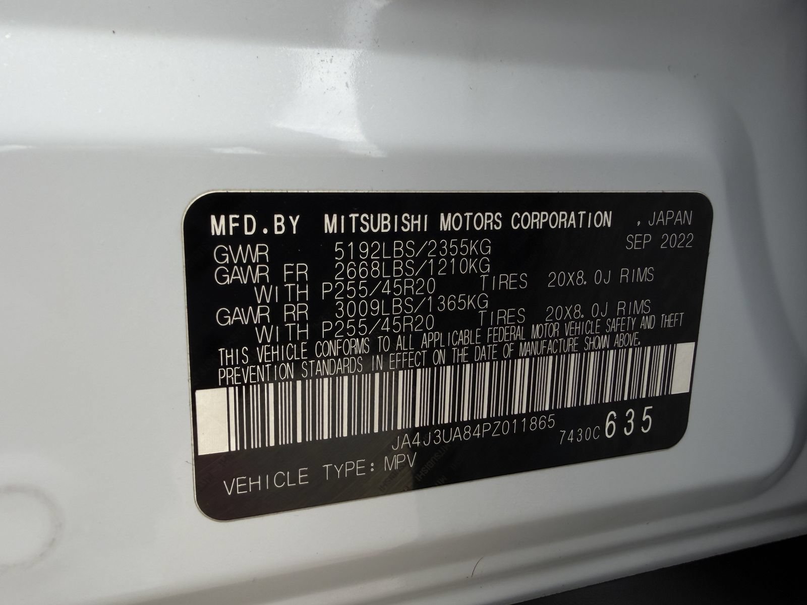 Used 2023 Mitsubishi Outlander SE FWD image 30