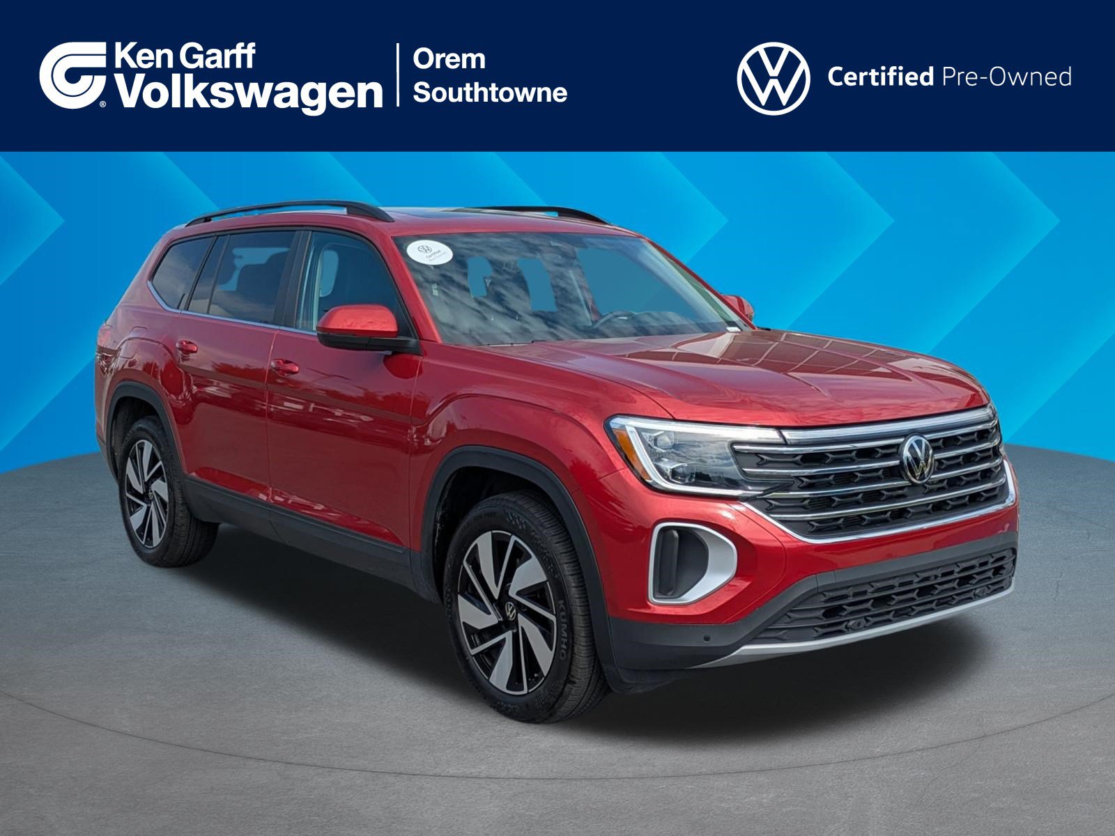 Certified 2025 Volkswagen Atlas SE AWD/4WD image 1