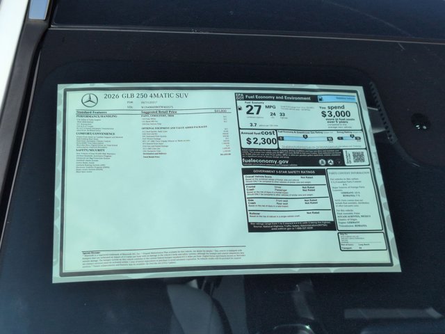 New 2026 Mercedes-Benz GLB 250 4MATIC image 17