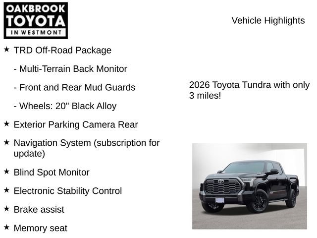 New 2026 Toyota Tundra Platinum image 7