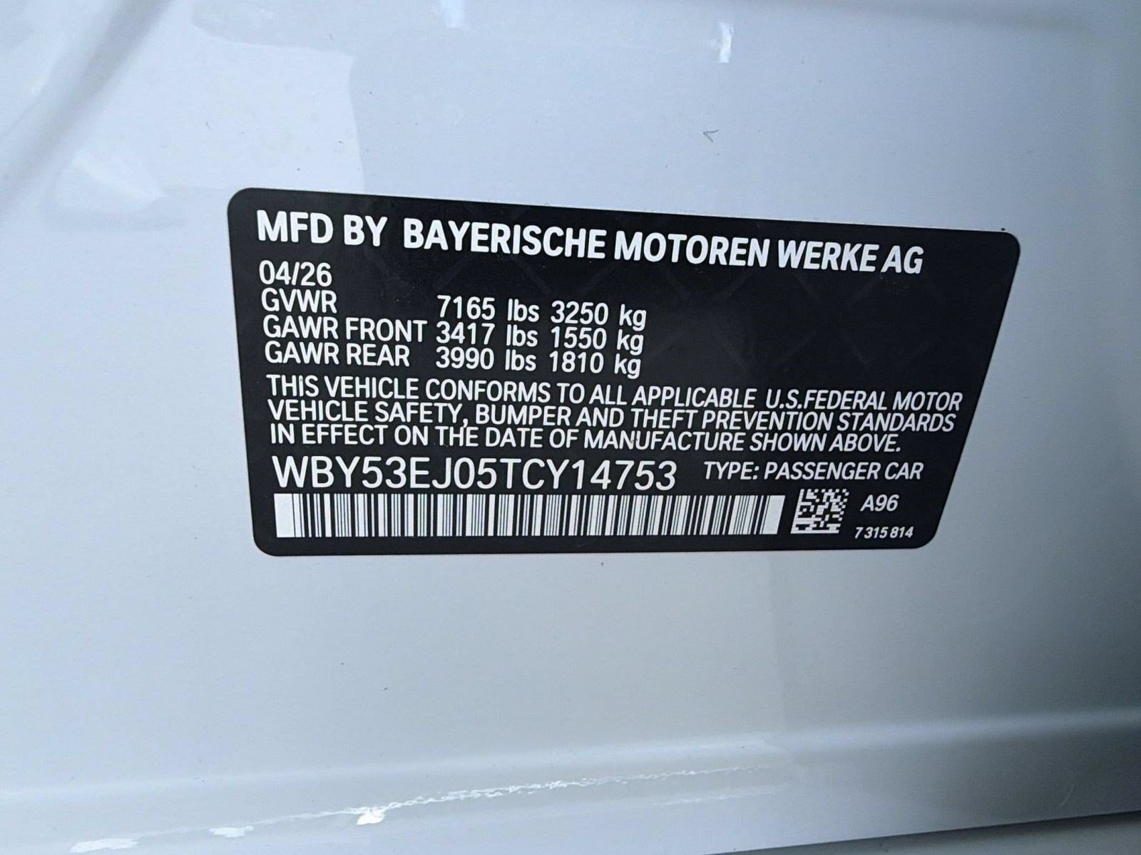 New 2026 BMW i7 xDrive60 AWD/4WD image 24
