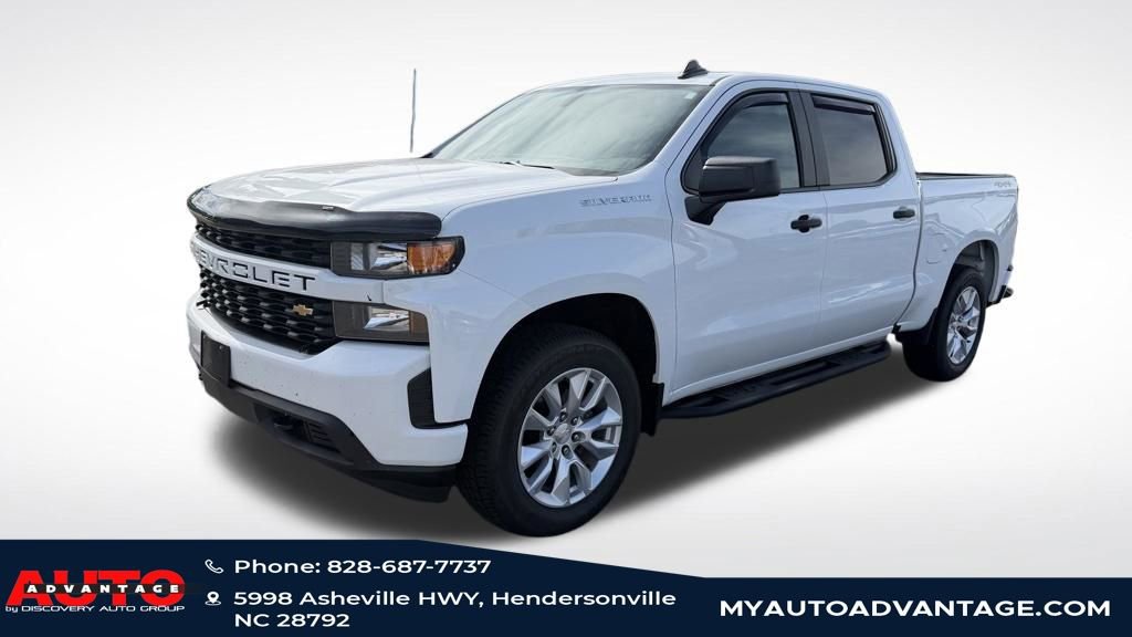 Used 2019 Chevrolet Silverado 1500 Custom w/ Custom Convenience Package AWD/4WD image 1