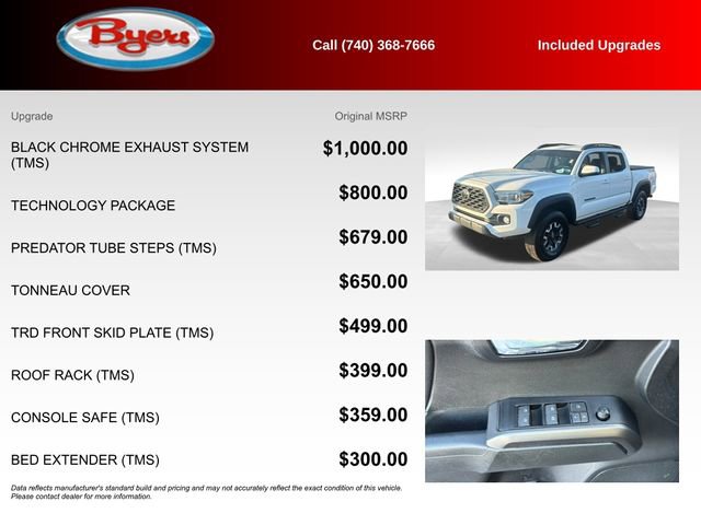 Used 2023 Toyota Tacoma TRD Off-Road w/ Technology Package image 5