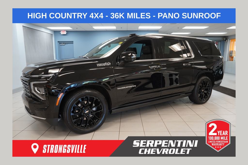 Used 2025 Chevrolet Suburban High Country AWD/4WD image 1